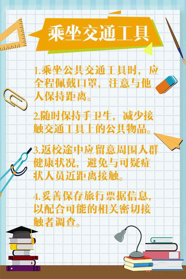 图说|@即将开学的你 调整心态 做好防护,你准备好了吗?