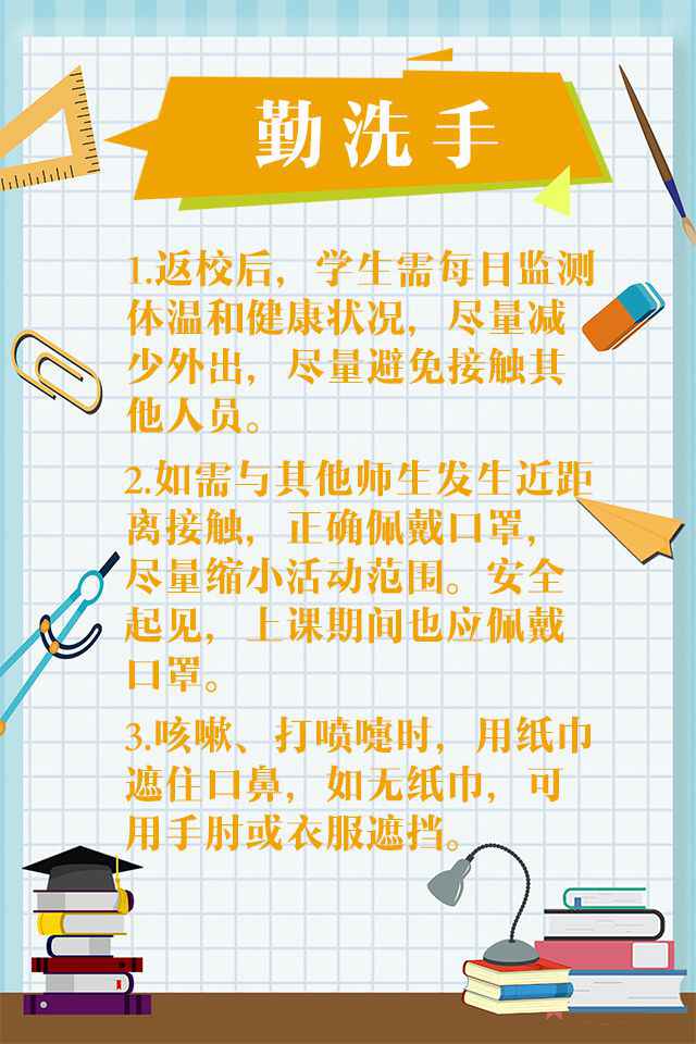 图说|@即将开学的你 调整心态 做好防护,你准备好了吗?