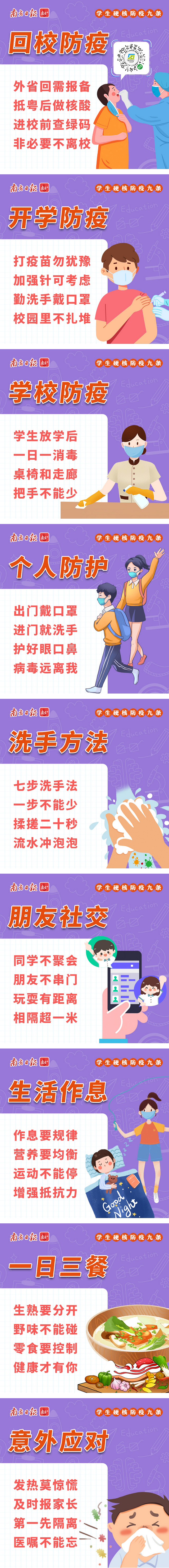 事关开学,这些防疫要点需谨记!